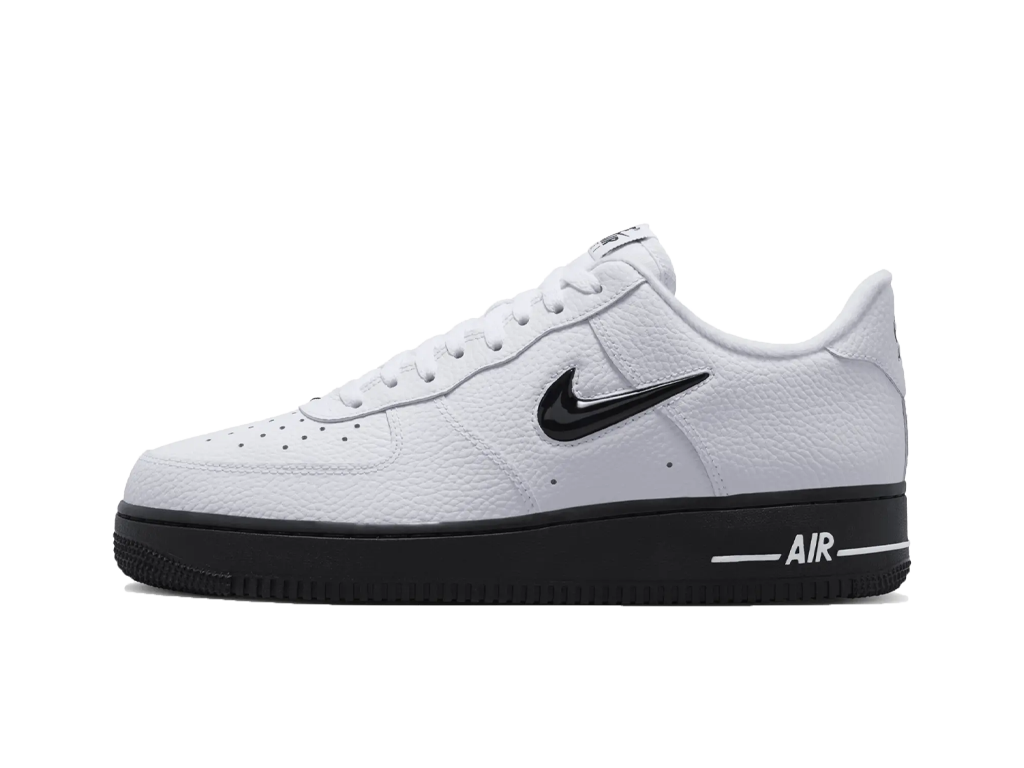 Nike Air Force 1 07 White Black Jewel-Nike-pikastore.cz