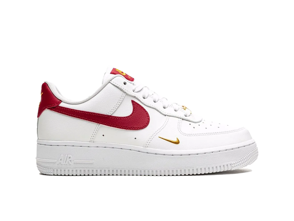 Nike Air Force 1 Low Essential Gym Red Mini Swoosh (Women's)-sneakers-Nike-pikastore.cz