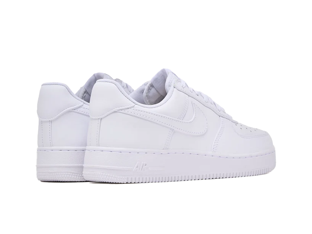 Nike Air Force 1 Low Premium Triple White – sportcipő – fotó 4/5