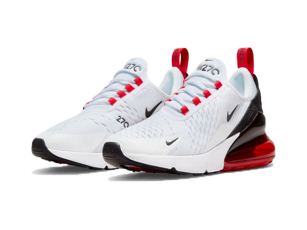 Nike Air Max 270 GS White Siren Red-Nike-pikastore.cz