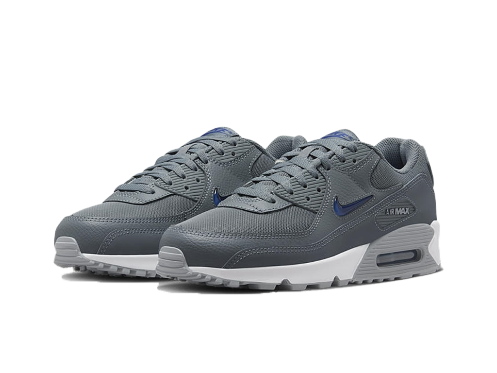Nike Air Max 90 Jewel - Cool Grey Deep Royal-Nike-pikastore.cz