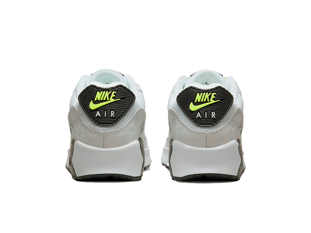 Nike Air Max 90 Leather White Volt (GS)-sneakers-Nike-pikastore.cz