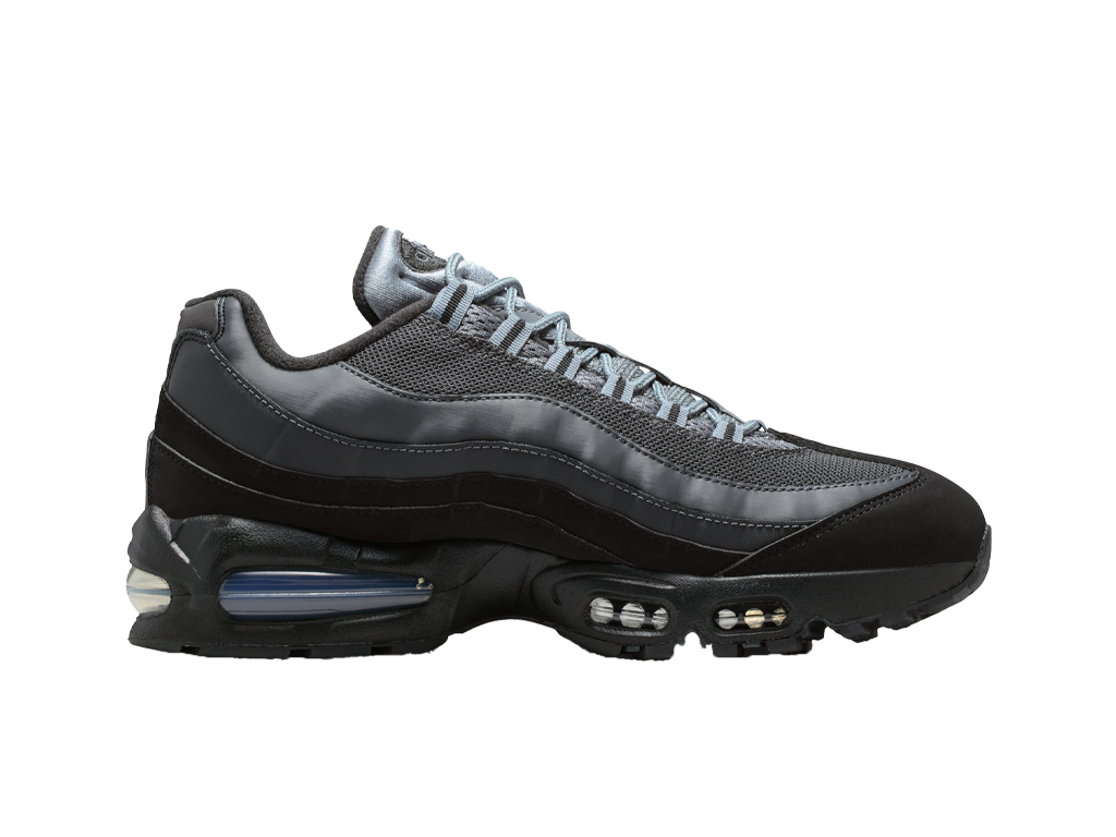 Nike Air Max 95 Big Bubble - Black Metallic Silver-Nike-pikastore.cz