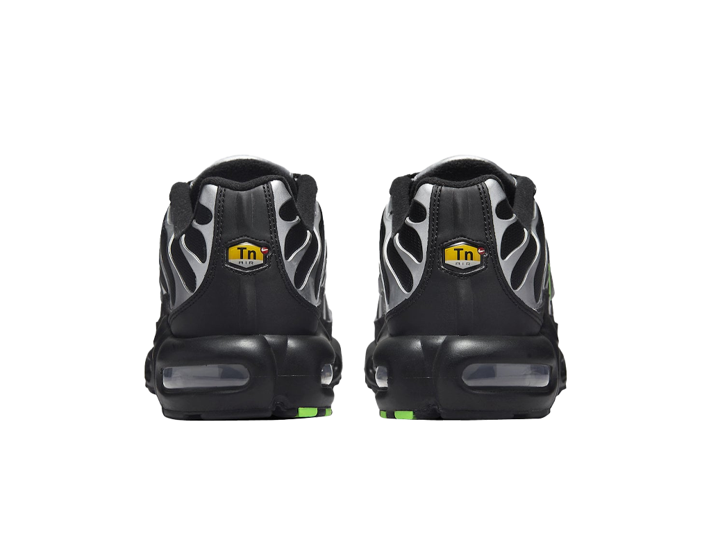 Nike Air Max Plus GS Black Silver Green Strike – baskets – photo 4 sur 5