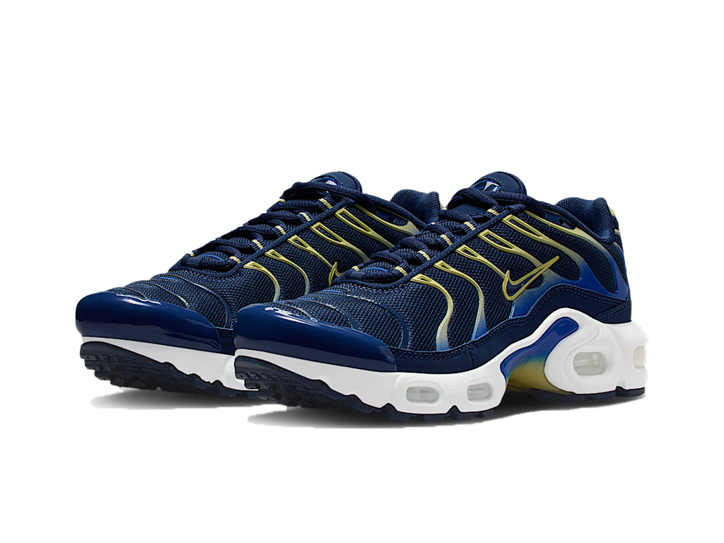 Nike Air Max Plus Midnight Navy Soft Yellow (GS)-Nike-pikastore.cz
