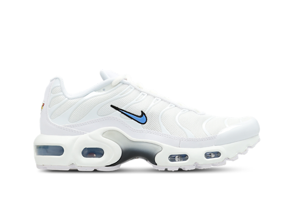 Nike Air Max Plus Triple White Blue Swoosh – кросівки – фото 3 з 5
