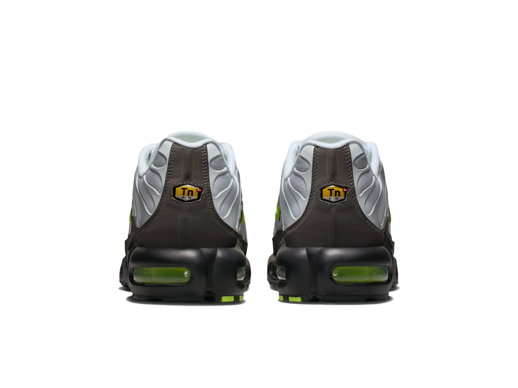 Nike Air Max Plus White Pearl Grey Neon – zapatillas – foto 4 de 5