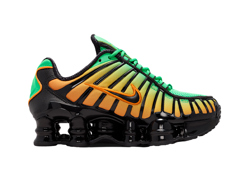 Nike Shox TL GS Green Shock/Bright Ceramic/Black/Black – sneakers – foto 3 av 5