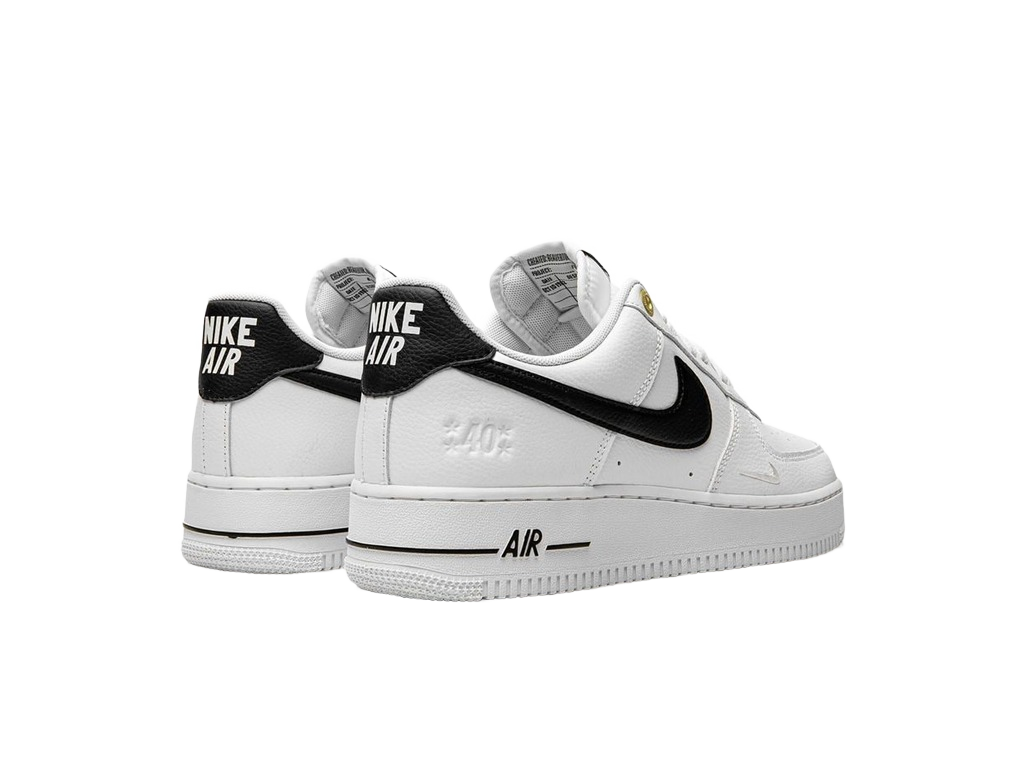Nike Air Force 1 07 LV8 40th Anniversary - White Black-Nike-pikastore.cz
