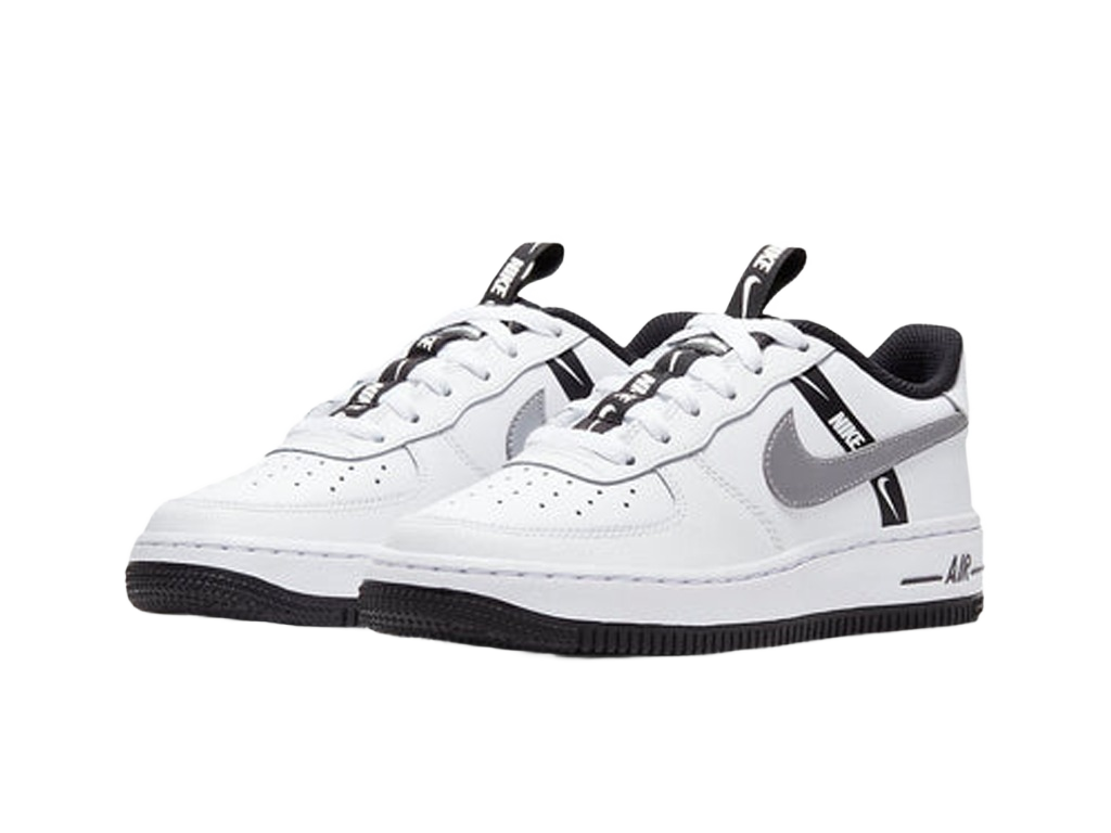 Nike Air Force 1 LV8 KSA GS Worldwide Pack - White Reflect Silver-Nike-pikastore.cz
