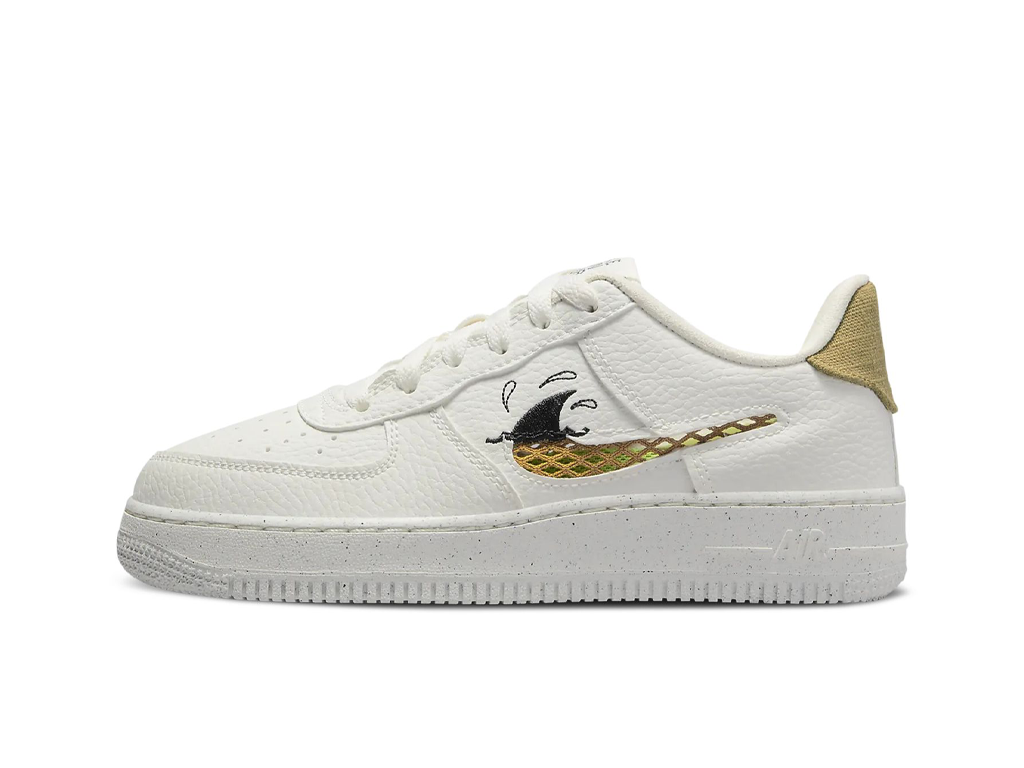 Nike Air Force 1 Low 07 LV8 Next Nature GS Sun Club - White Sharks Fin-Nike-pikastore.cz