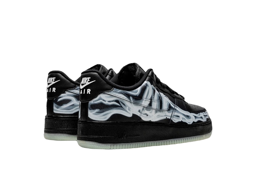 Nike Air Force 1 Low Black Skeleton Halloween (2019)-sneakers-Nike-pikastore.cz