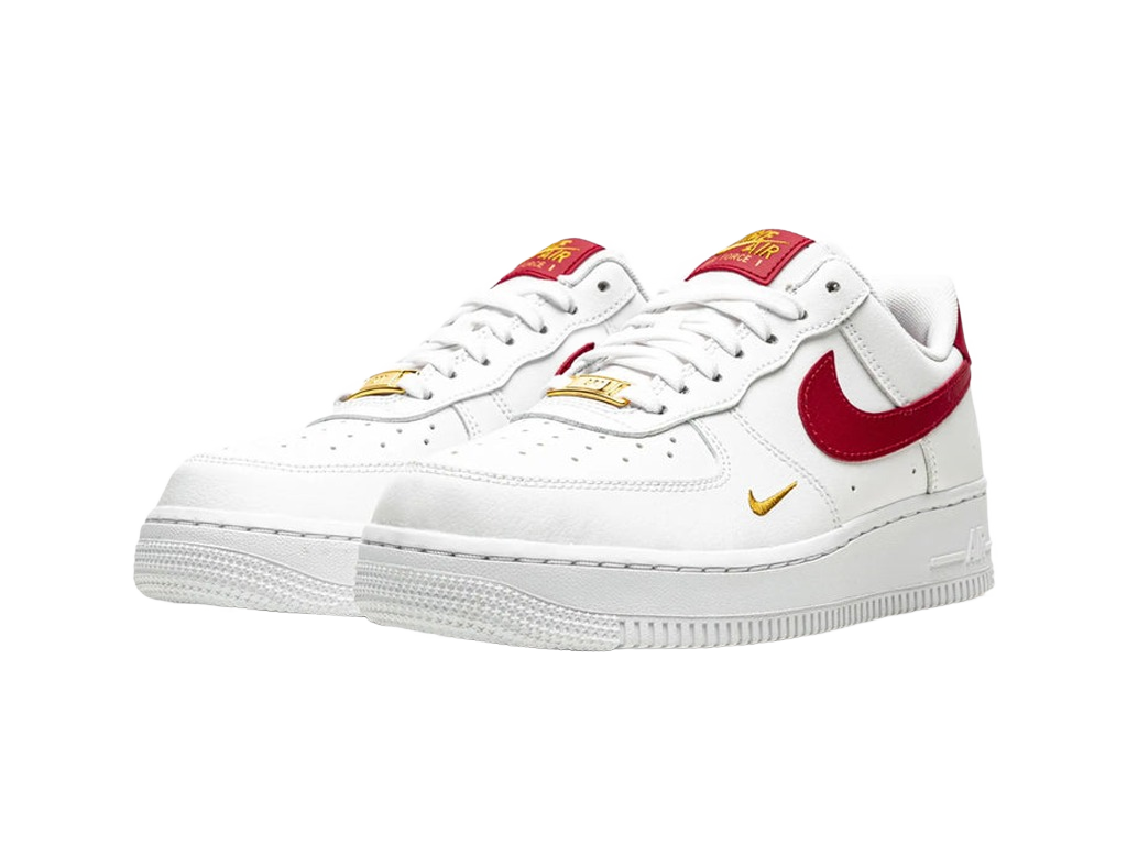 Nike Air Force 1 Low Essential Gym Red Mini Swoosh (Women's)-sneakers-Nike-pikastore.cz