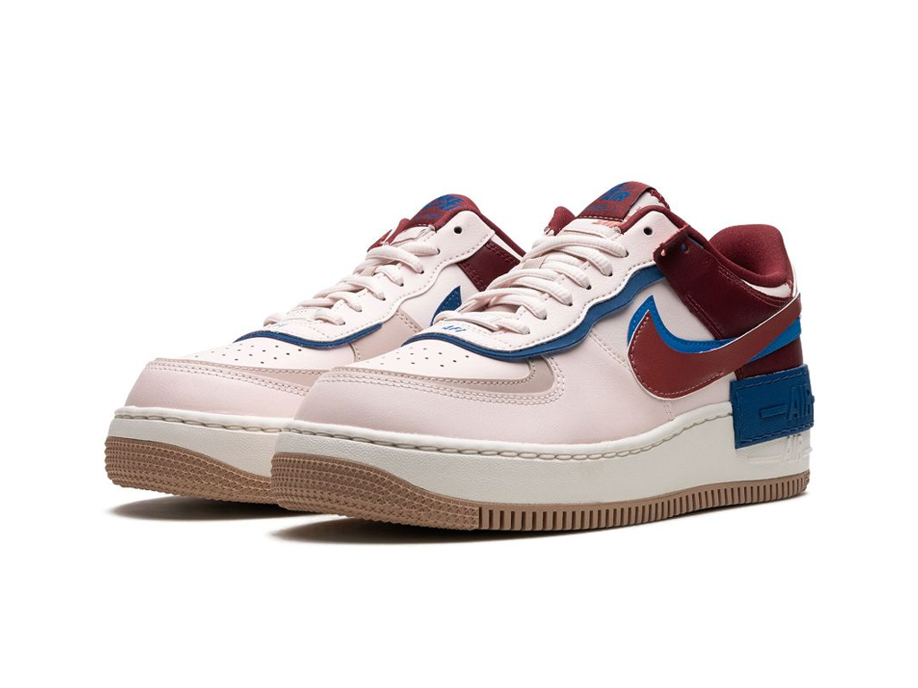 Nike Air Force 1 Low Shadow Light Soft Pink Team Red Blue (Women's)-sneakers-Nike-pikastore.cz