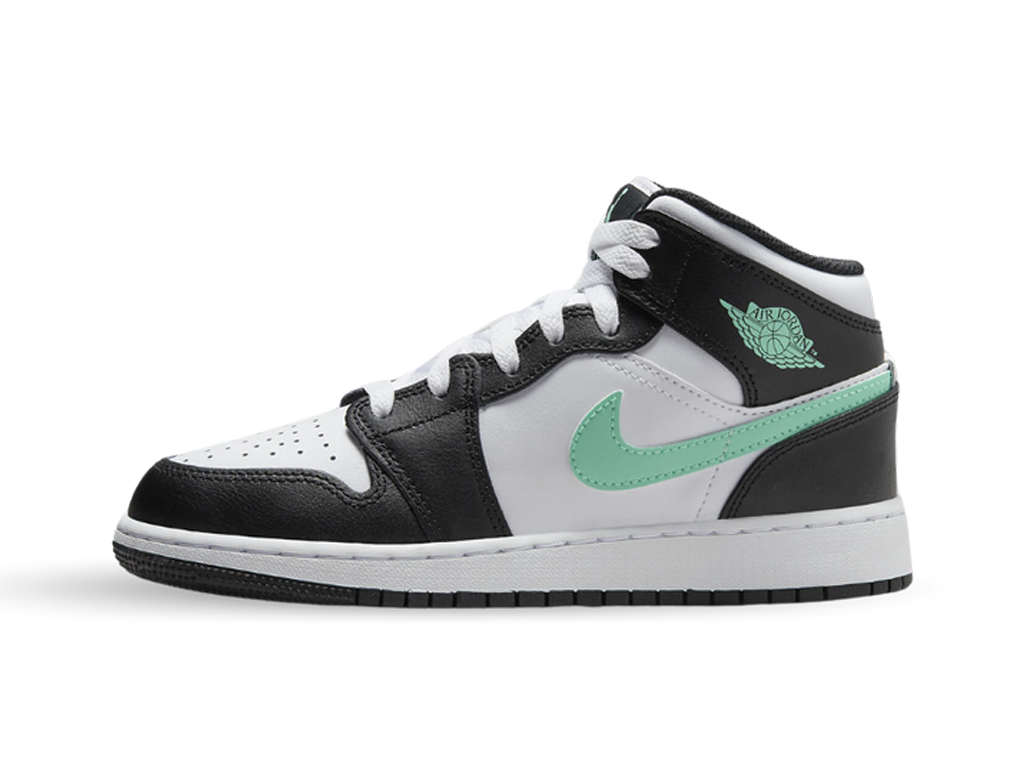 Nike Air Jordan 1 Mid GS Green Glow-Air Jordan-pikastore.cz