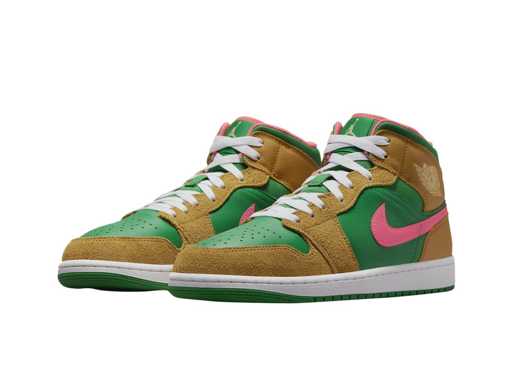 Nike Air Jordan 1 Mid SE Wheat Watermelon-Air Jordan-pikastore.cz