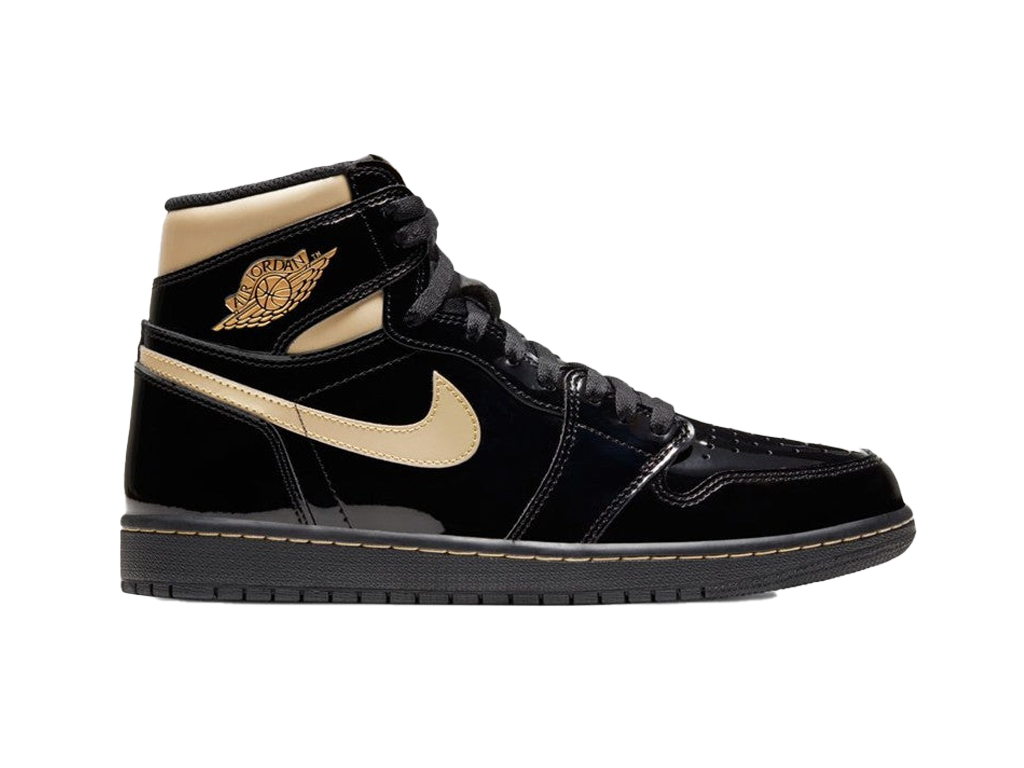 Nike Air Jordan 1 Retro High OG Black Metallic Gold-Air Jordan-pikastore.cz
