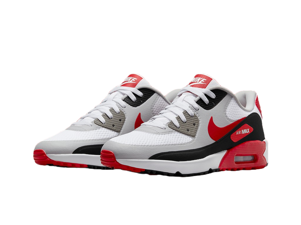 Nike Air Max 90 Golf White Black University Red-sneakers-Nike-pikastore.cz