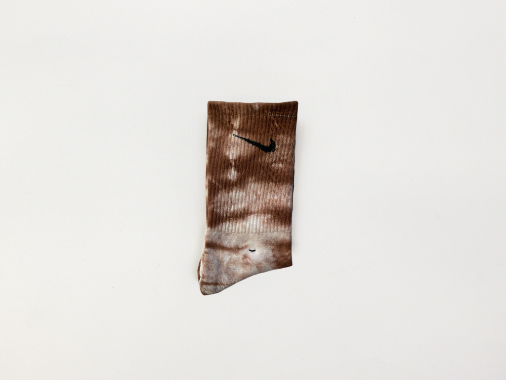 Nike Tie Dye Socks Brown 1ks-Apparel & Accessories-Pikastore-pikastore.cz