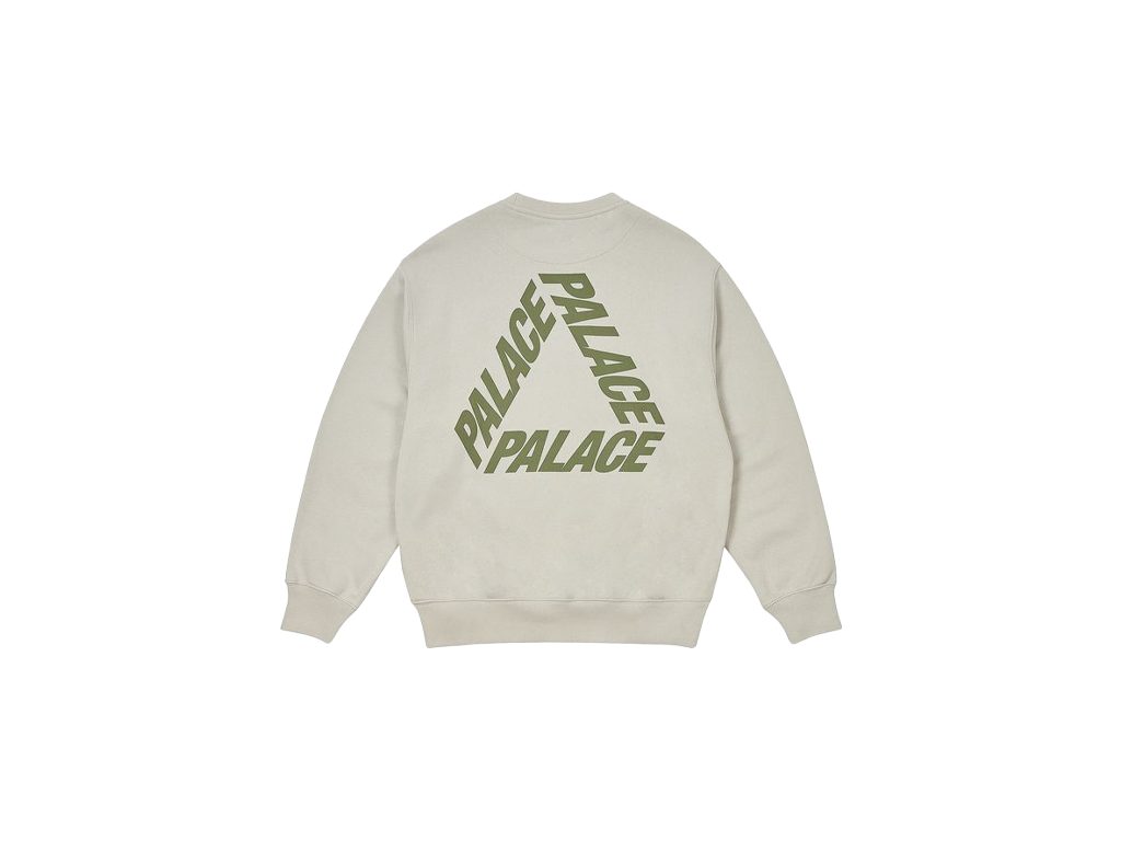 Palace Pigment P3 Crew Concrete Grey-Palace-pikastore.cz