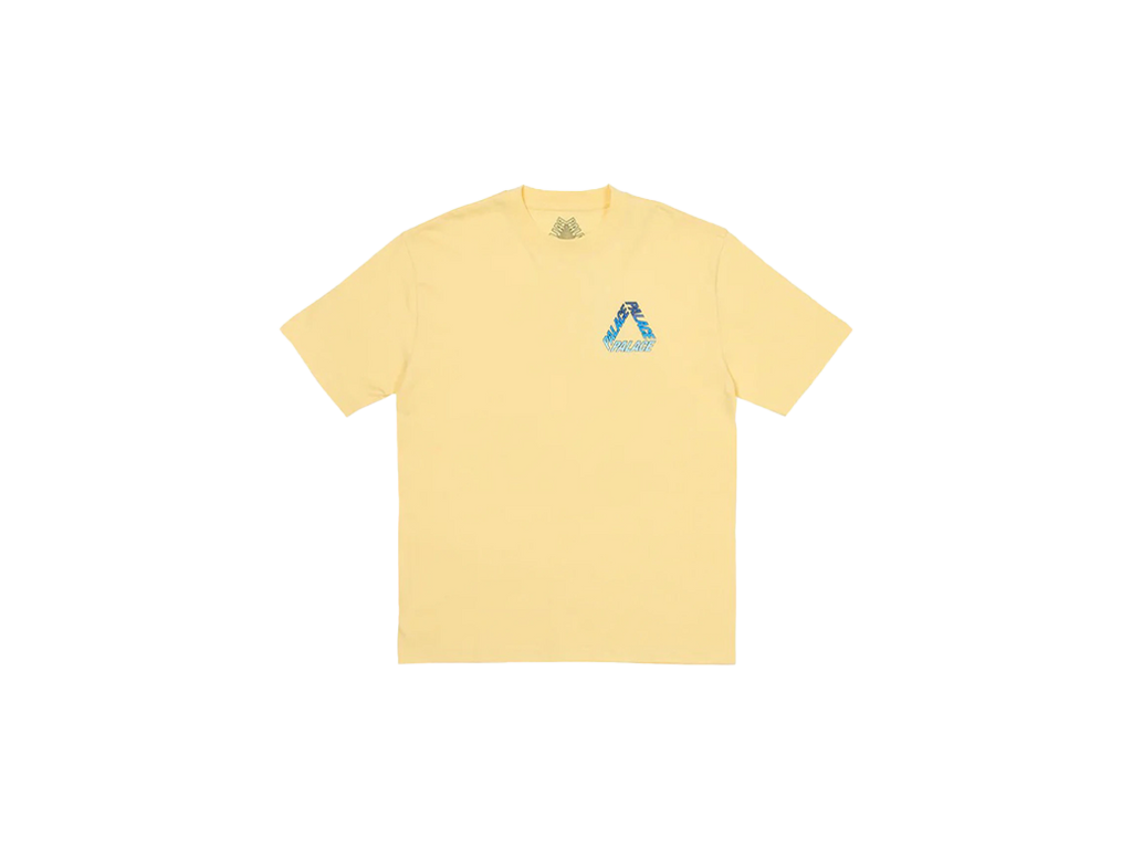 Palace Spectrum P3 T-Shirt Mellow Yellow-Palace-pikastore.cz