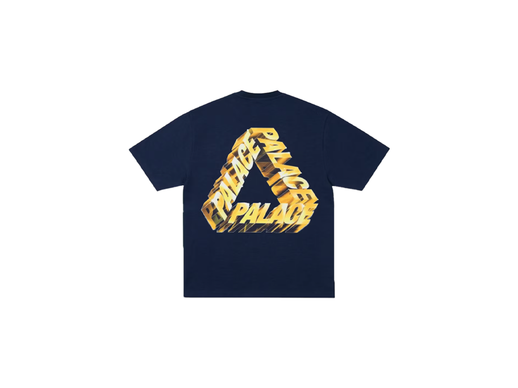 Palace Polished P3 Tee Black-Palace-pikastore.cz