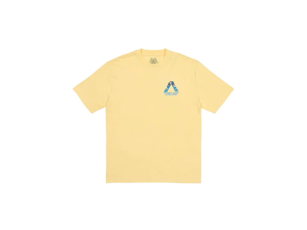 Palace Spectrum P3 T-Shirt Mellow Yellow-Palace-pikastore.cz