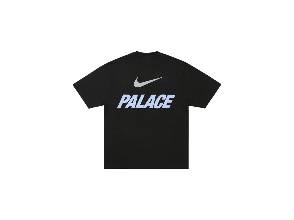 Palace x Nike Font Swoosh T-shirt Black-Palace-pikastore.cz