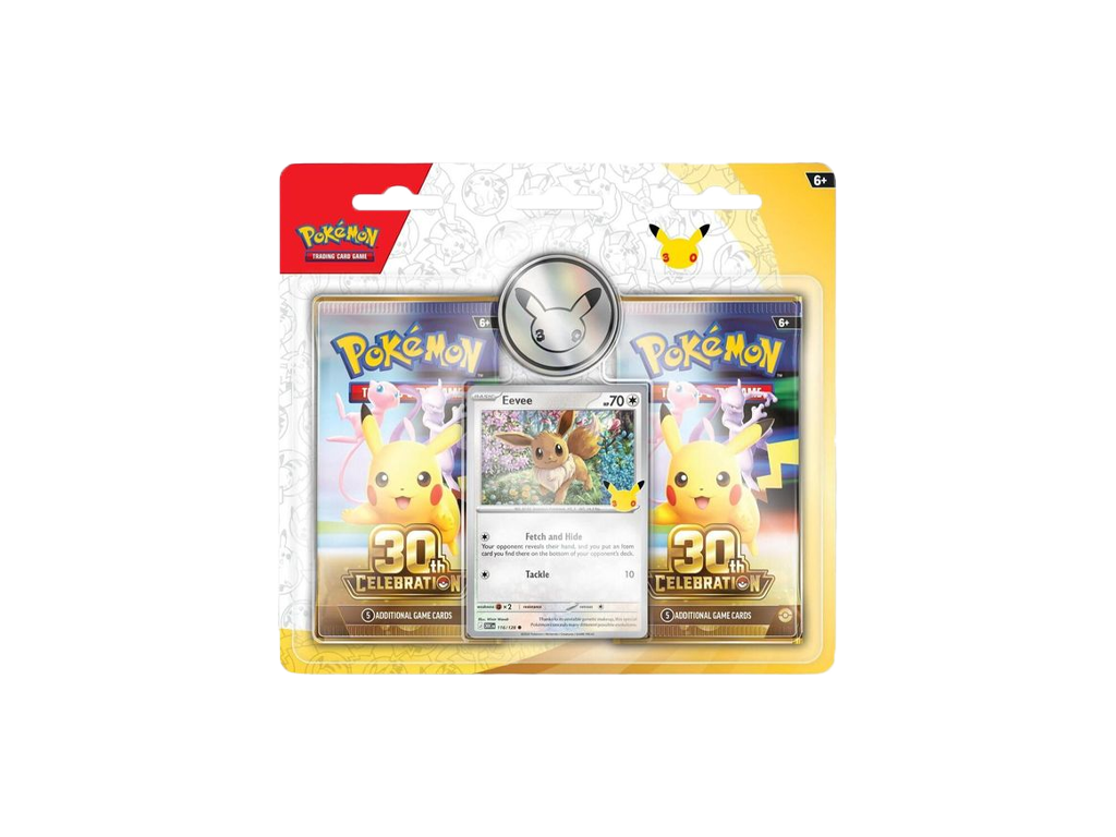 Pokémon TCG: 30th Celebration 2-Pack Blister Eevee
