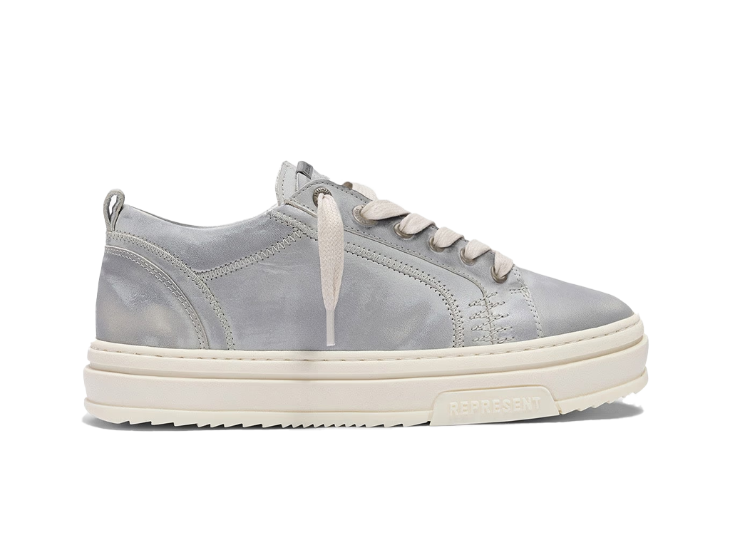 Represent HTN Low Distressed Light Grey – sneakers – foto 3 af 5