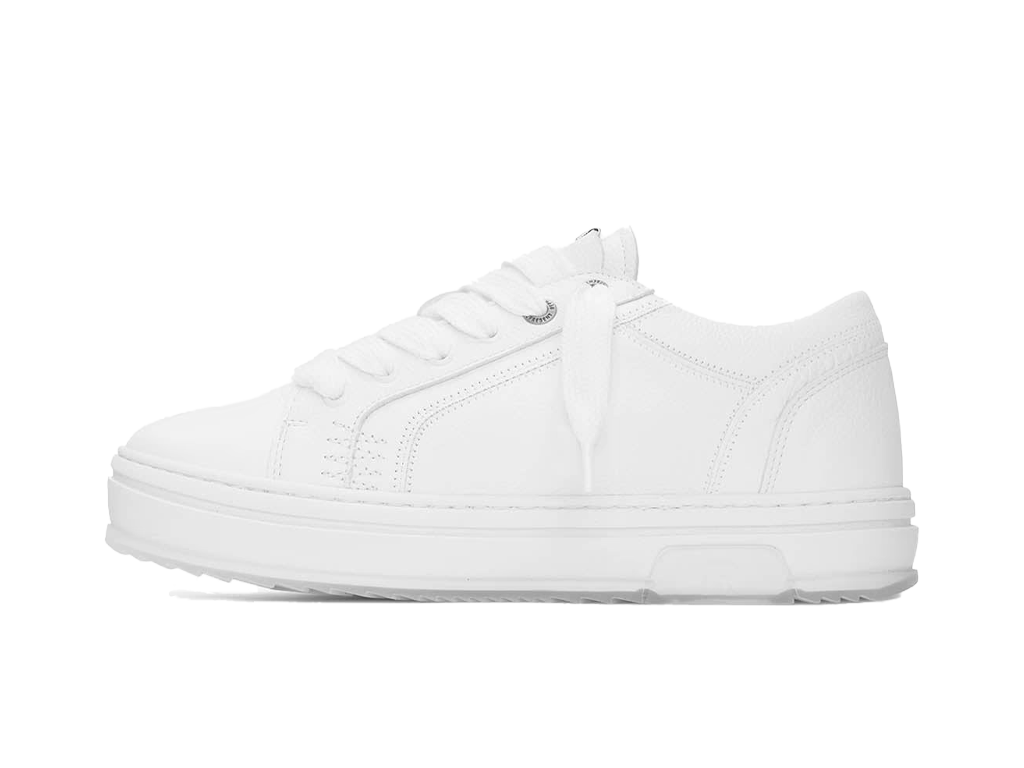 Represent HTN Low Tumbled Leather Flat White