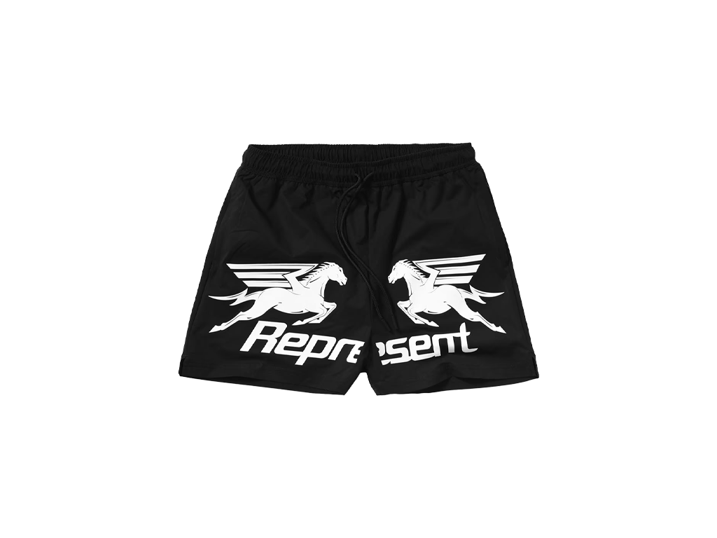 Represent Nothing Faster Swim Short Jet Black-Represent-pikastore.cz