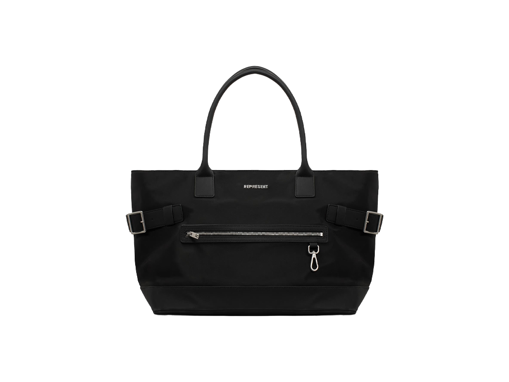 Represent Oversized Nylon Carry Bag Black