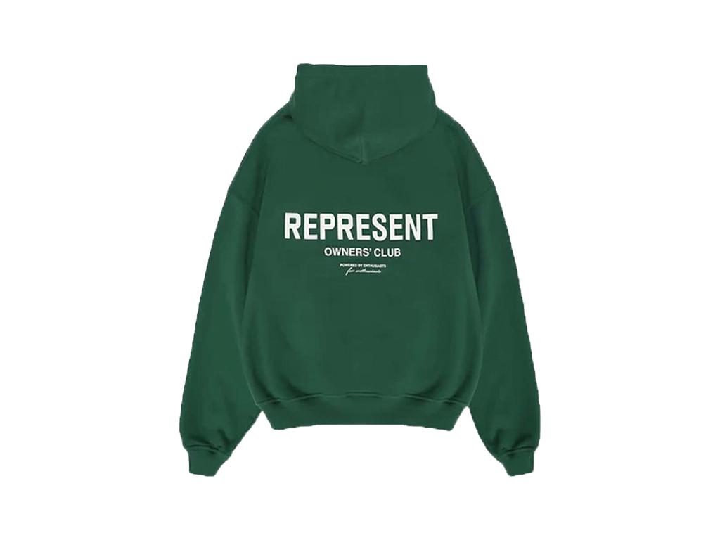 Represent Owners Club Hoodie Racing Green-Represent-pikastore.cz