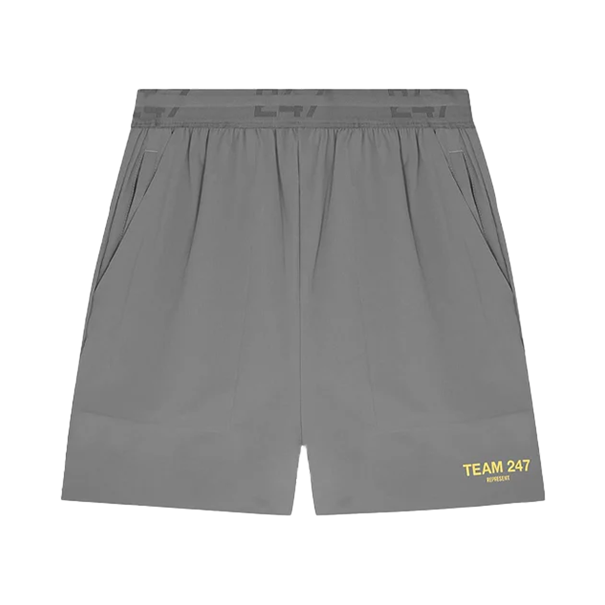 Represent Team 247 Fused Shorts Pewter Lemon-Represent-pikastore.cz