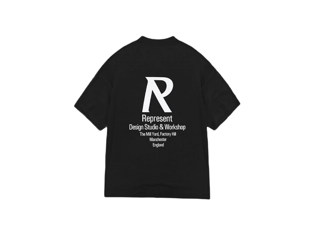 Represent Initial T-Shirt Black-Represent-pikastore.cz
