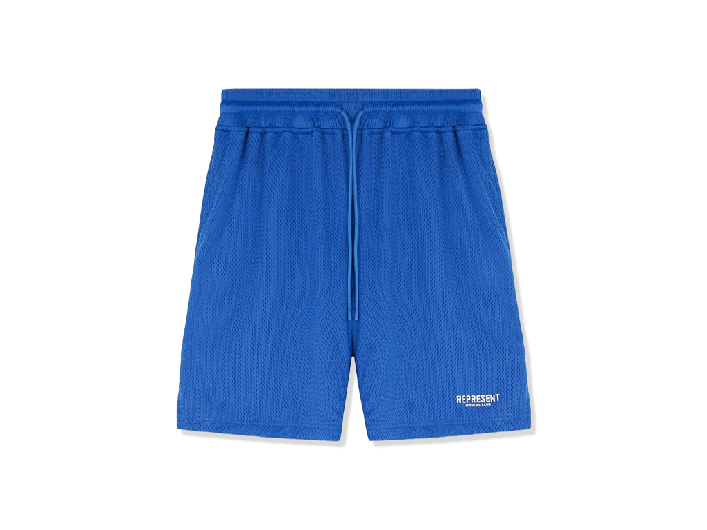 Represent Owners Club Mesh Shorts Cobalt-Represent-pikastore.cz