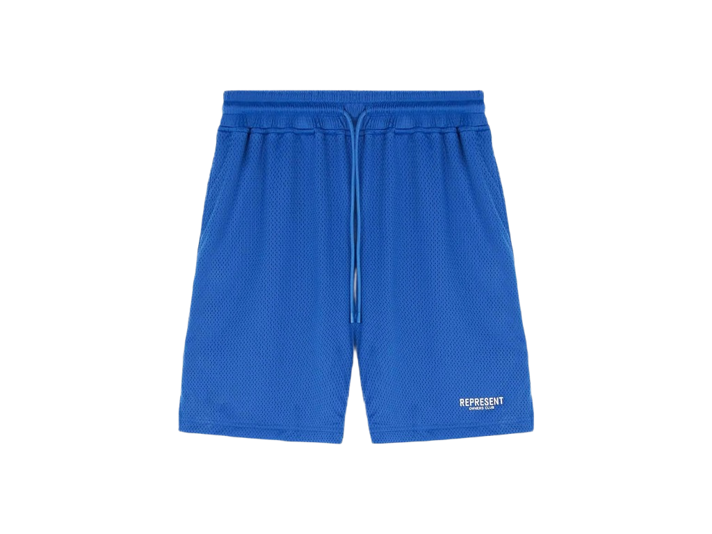 Represent Owners Club Mesh Shorts Cobalt-Represent-pikastore.cz