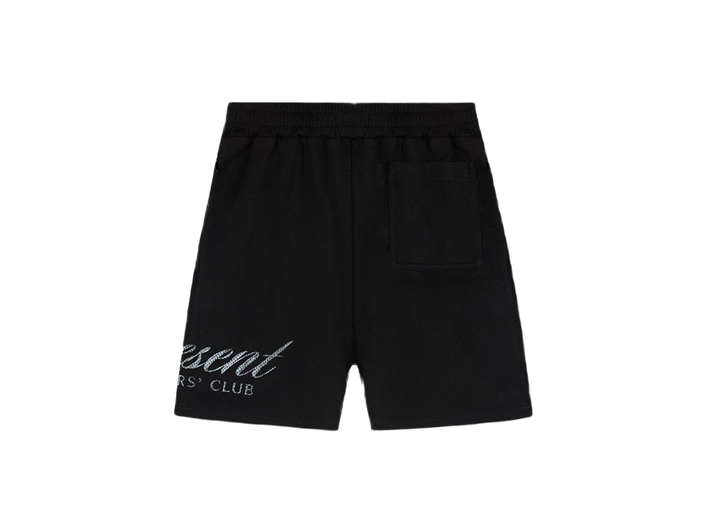 Represent Owners Club Script Mesh Shorts Black-Represent-pikastore.cz