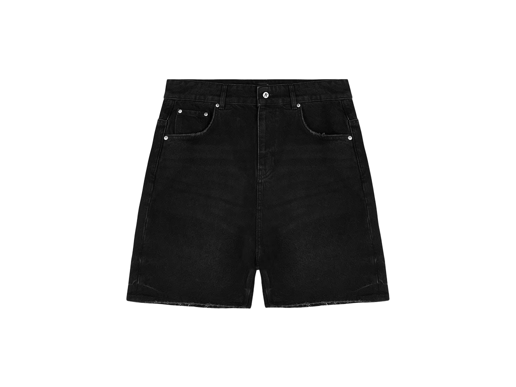Represent R10T Tailored Denim Black Shorts-Represent-pikastore.cz