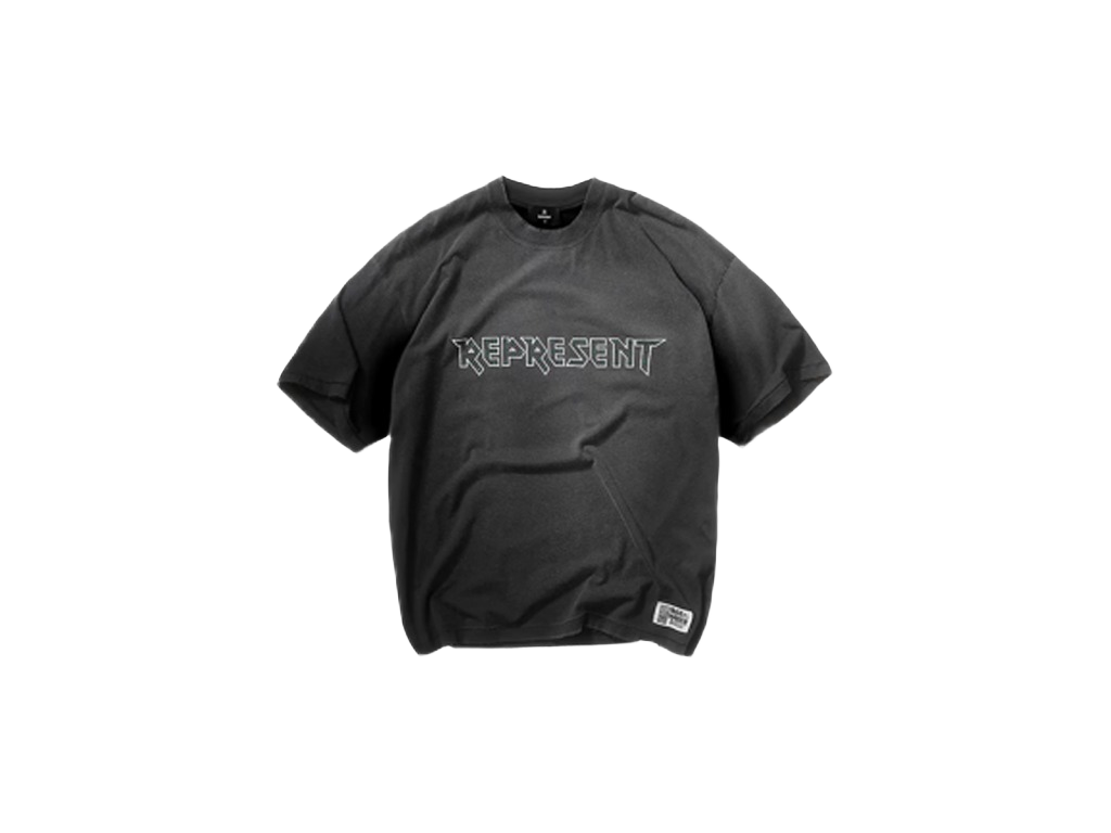 Represent X Iron Maiden Infinite Dreams T-Shirt Aged Black-Represent-pikastore.cz