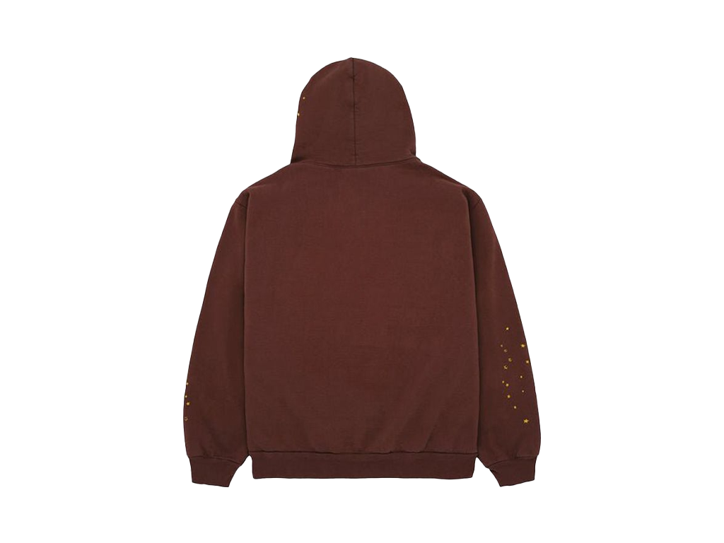 Sp5der Web Hoodie Brown-Sp5der-pikastore.cz
