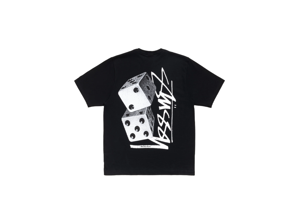 Stussy Tall Dice Tee Black-Stussy-pikastore.cz