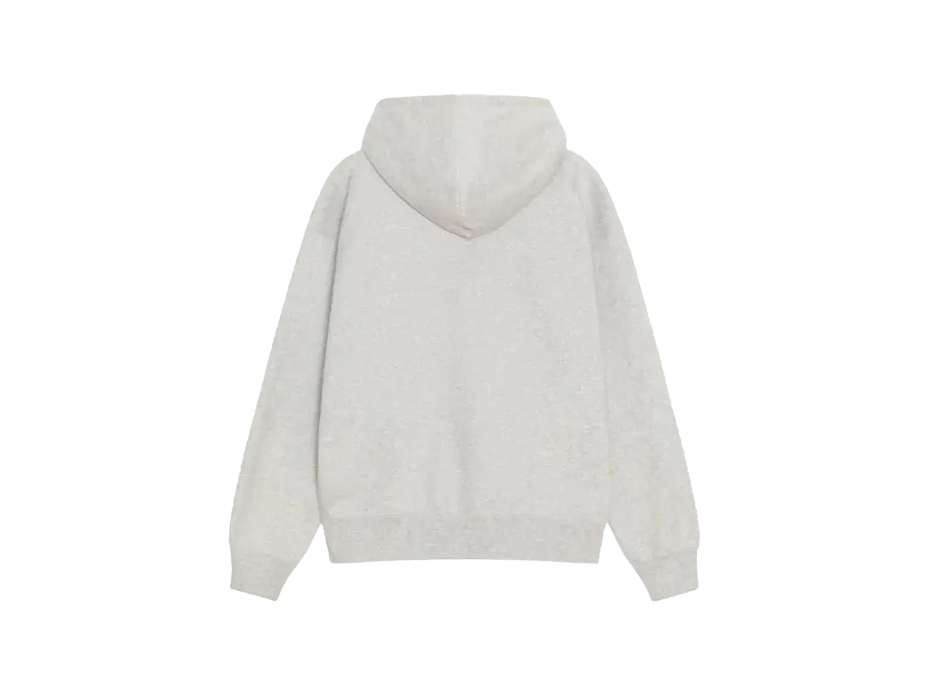 Stussy x Nike Fleece Zip Hoodie (FW25) Grey Heather (FW25)-Stussy-pikastore.cz