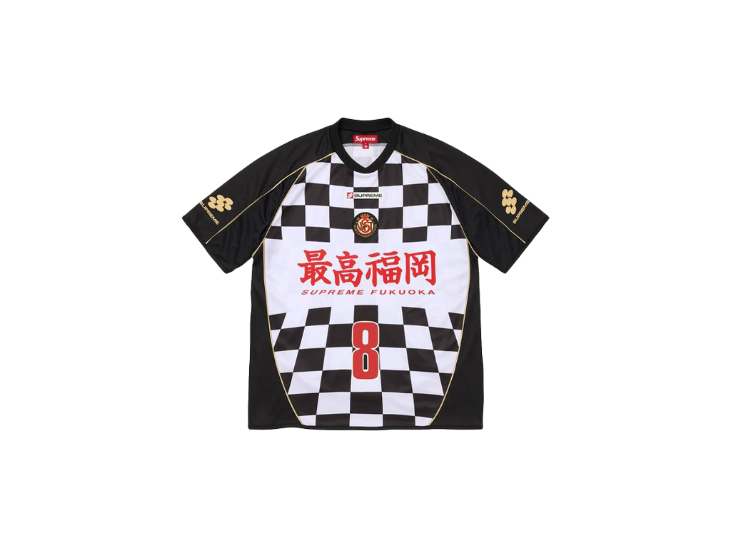 Supreme Checkerboard Jersey Black-Supreme-pikastore.cz