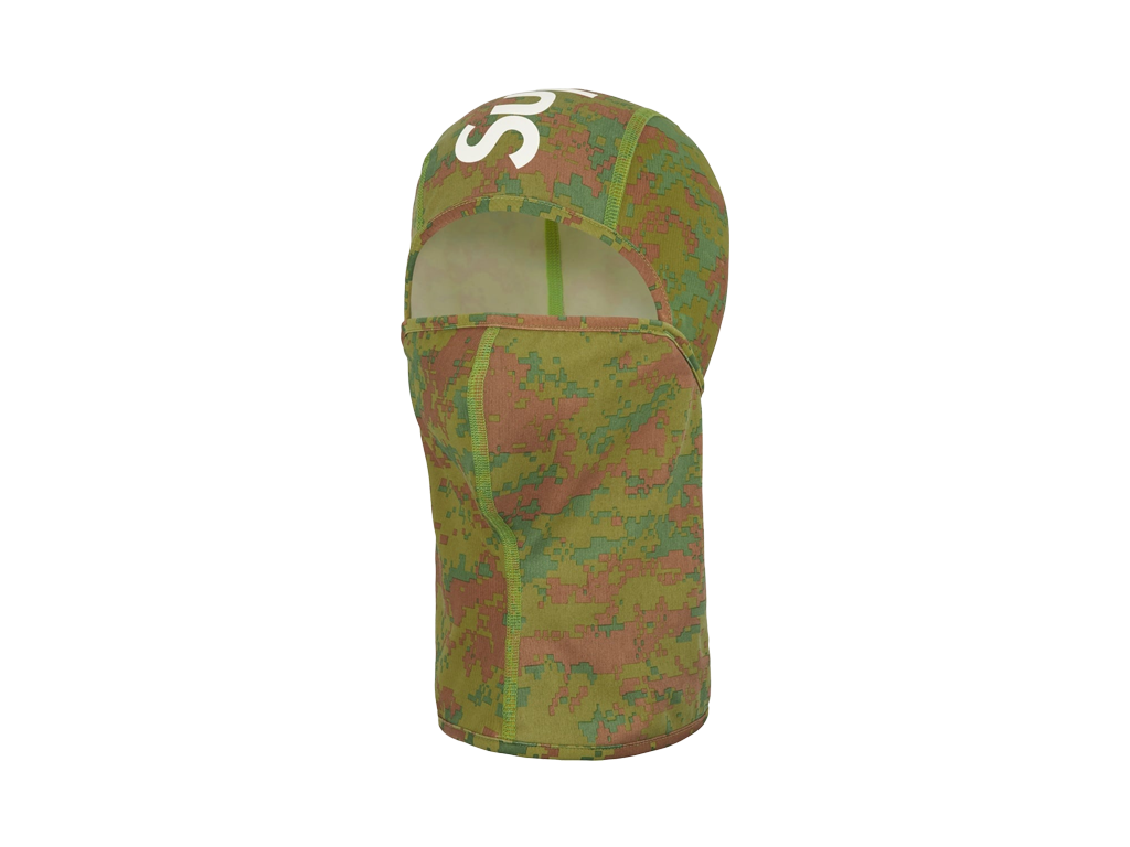 Supreme Heat Reactive Digi Camo Balaclava Olive