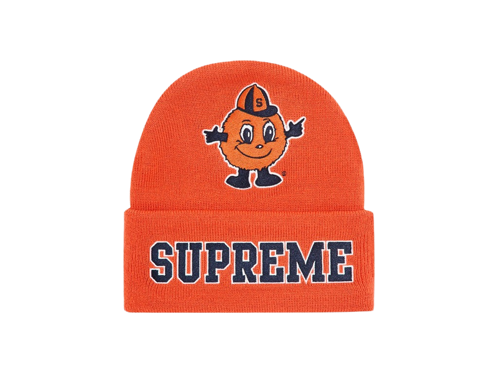 Supreme Mitchell Ness NCAA Beanie Orange-Supreme-pikastore.cz