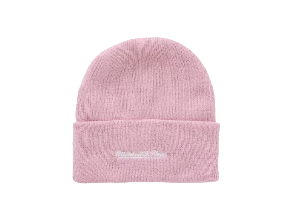 Supreme Mitchell & Ness NCAA Beanie Pink-Supreme-pikastore.cz