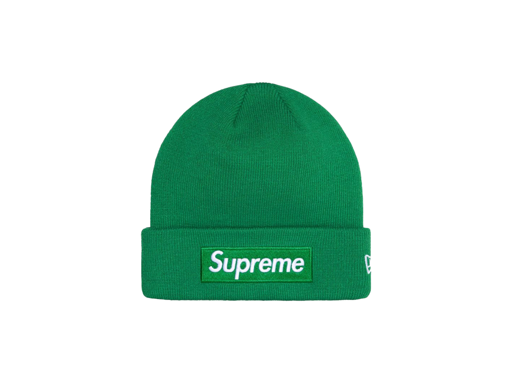 Supreme New Era Box Logo Beanie (FW24) Green-Supreme-pikastore.cz