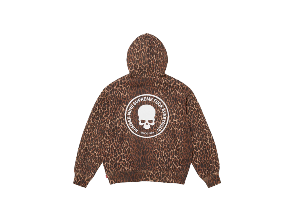 Supreme Number (N)ine Hooded Sweatshirt Leopard-Supreme-pikastore.cz